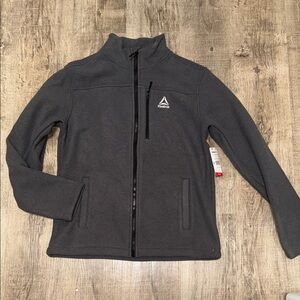 Reebok Charcoal Zip-Up Jacket